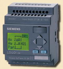 Логический модуль с дисплеем Siemens LOGO! 24