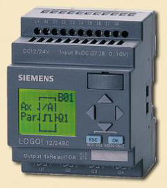 Логический модуль с дисплеем Siemens LOGO! 12/24RC